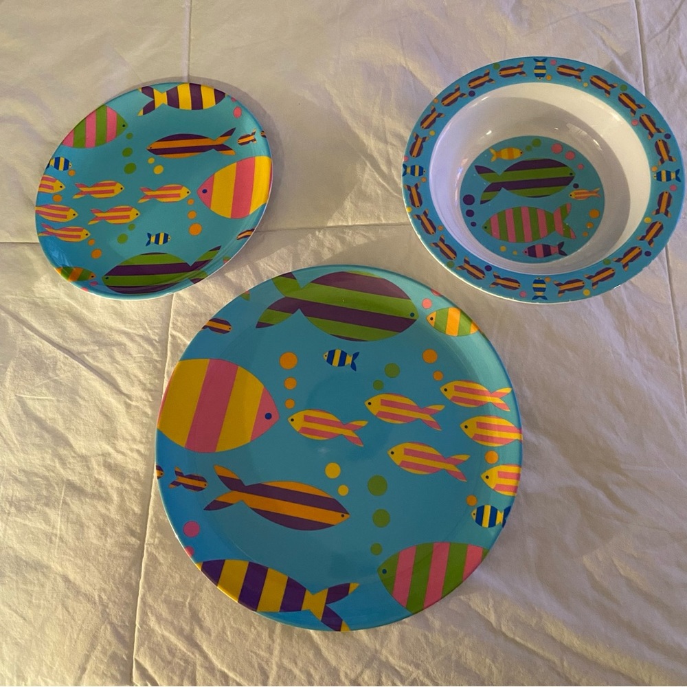 3 Piece Dish Set